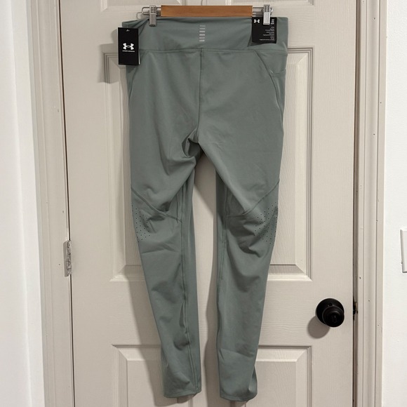 Under Armour Leggings Women XL Tall Launch Tights Activewear Gym Running Workout - Picture 2 of 15